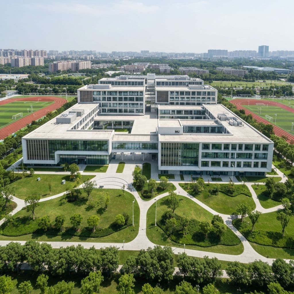 WISS campus aerial view
