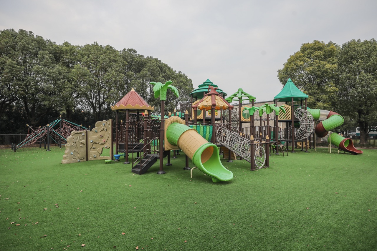 Play spaces across sections